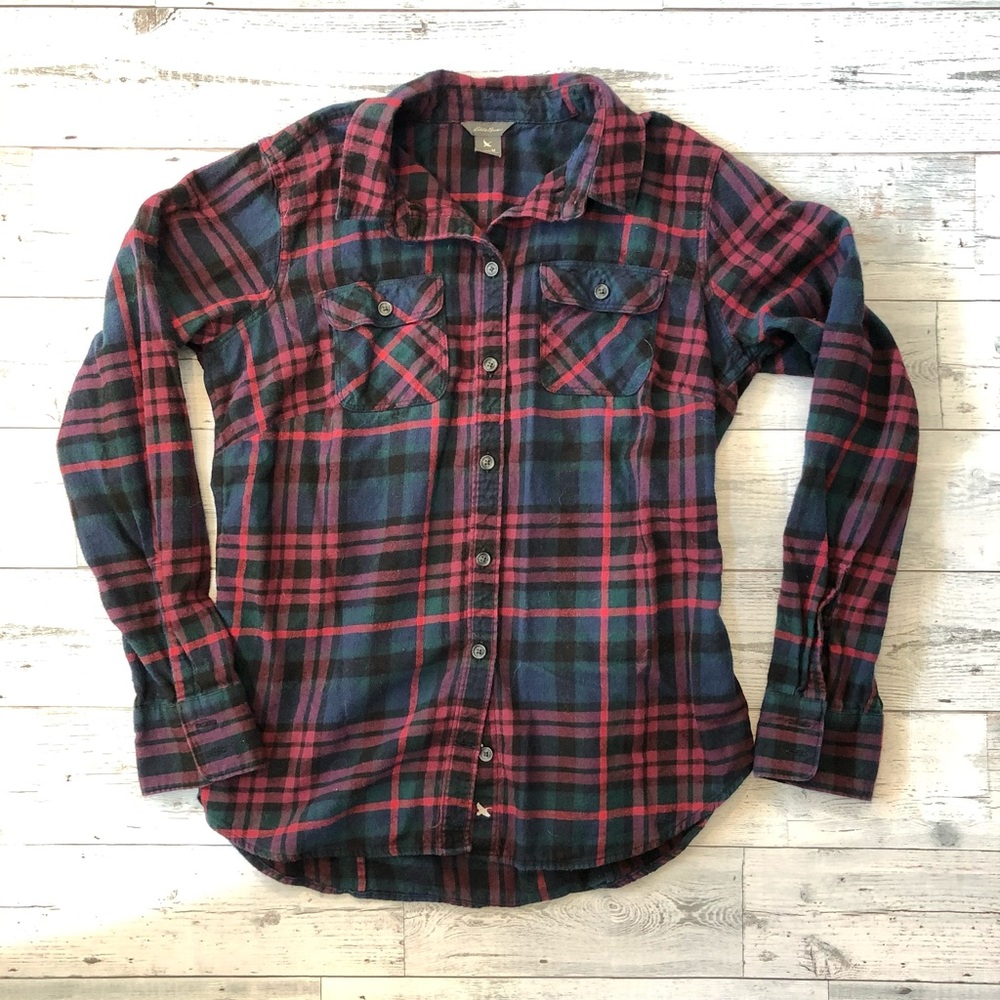 Plaid Flannel Button Down